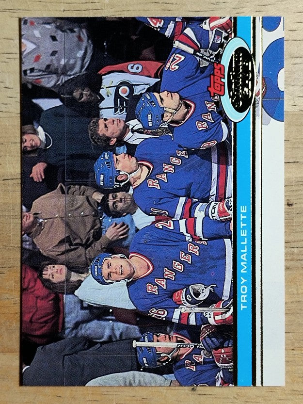 1991-92 Stadium Club #134 Troy Mallette