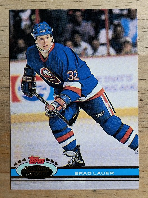 1991-92 Stadium Club #142 Brad Lauer
