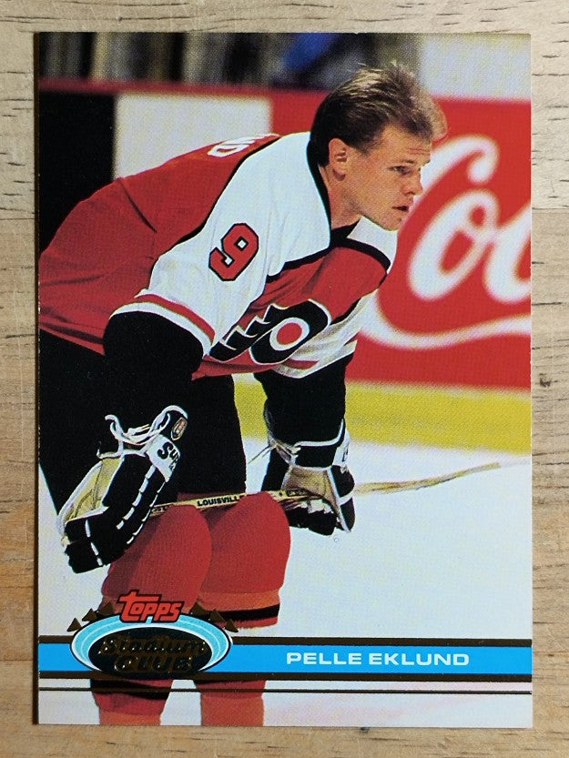 1991-92 Stadium Club #182 Pelle Eklund