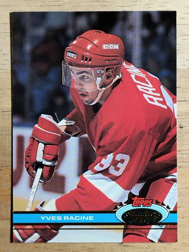 1991-92 Stadium Club #198 Yves Racine