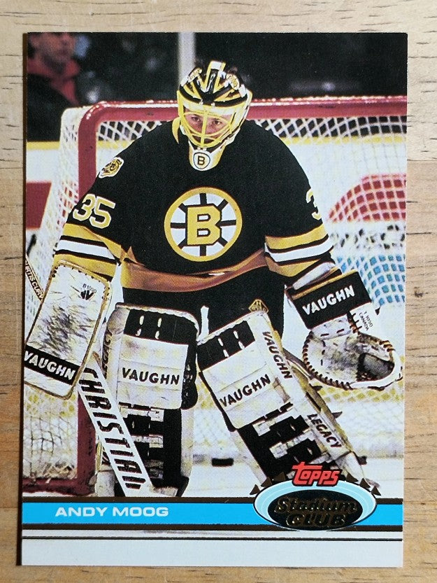1991-92 Stadium Club #211 Andy Moog