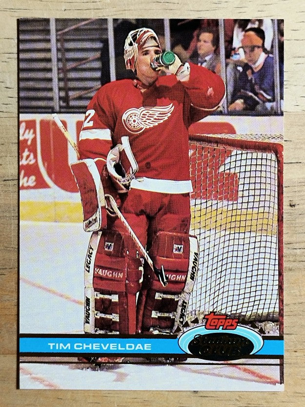 1991-92 Stadium Club #224 Tim Cheveldae
