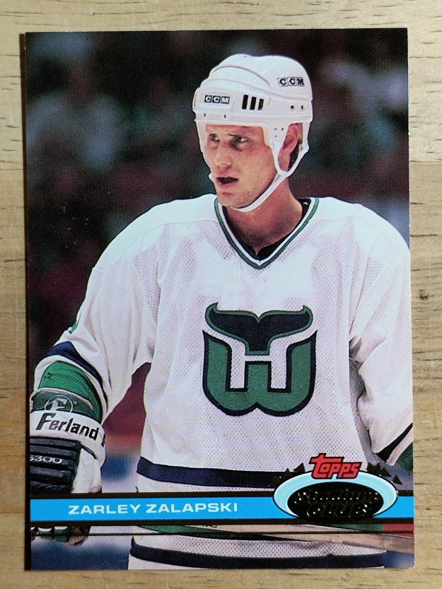 1991-92 Stadium Club #228 Zarley Zalapski