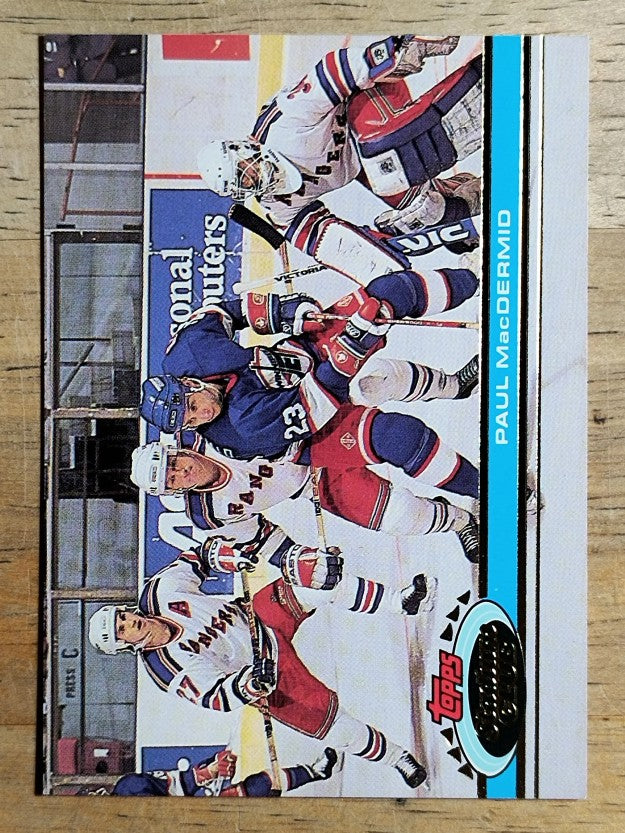 1991-92 Stadium Club #254 Paul MacDermid