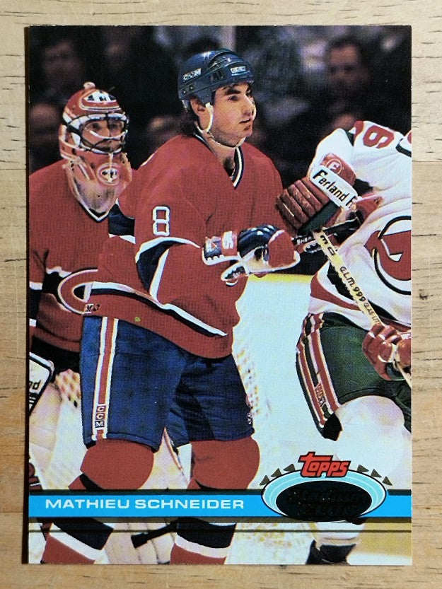 1991-92 Stadium Club #262 Mathieu Schneider