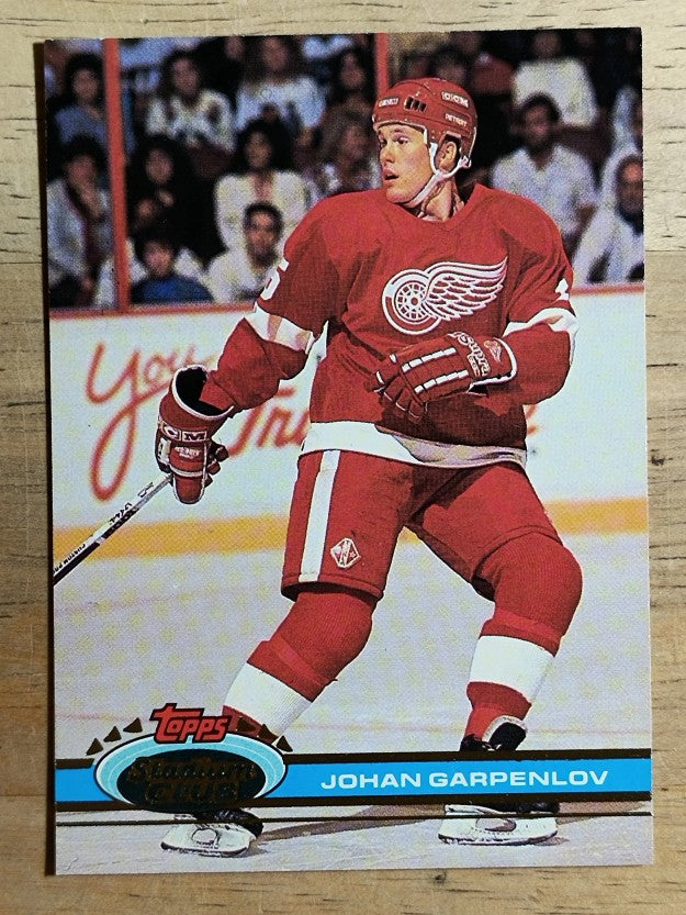 1991-92 Stadium Club #268 Johan Garpenlov