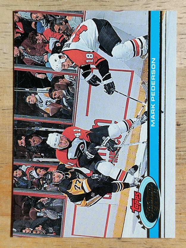 1991-92 Stadium Club #291 Mark Pederson