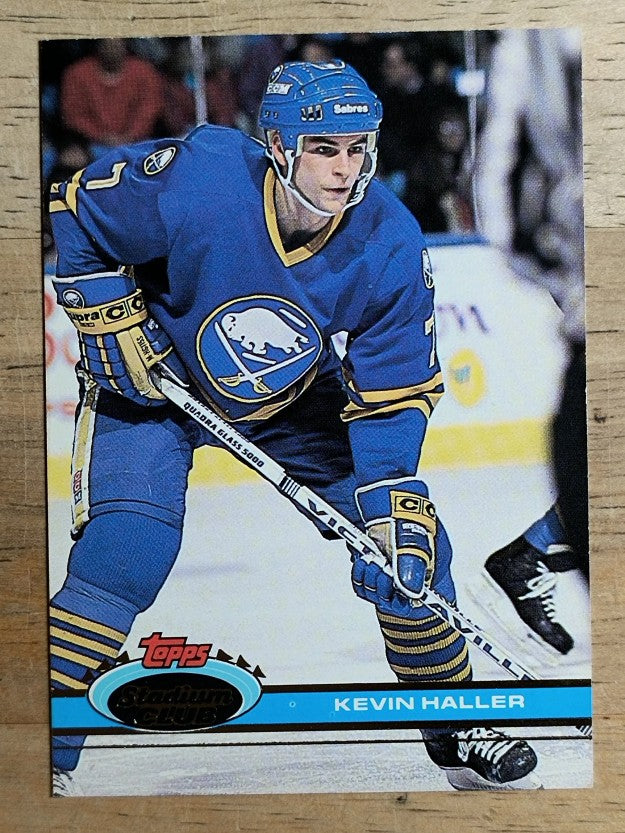 1991-92 Stadium Club #382 Kevin Haller RC