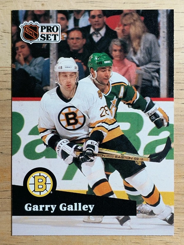 1991-92 Pro Set French #7 Garry Galley