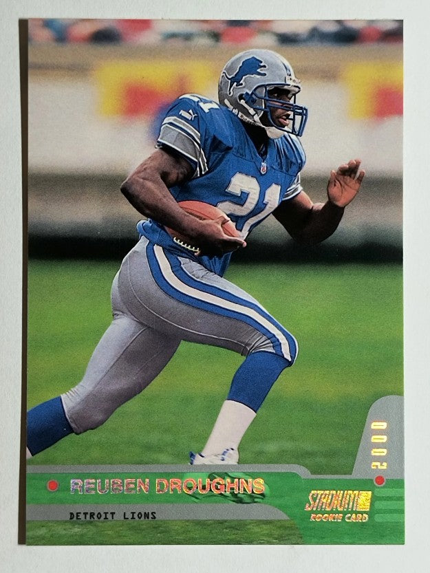 2000 Stadium Club #155 Reuben Droughns RC