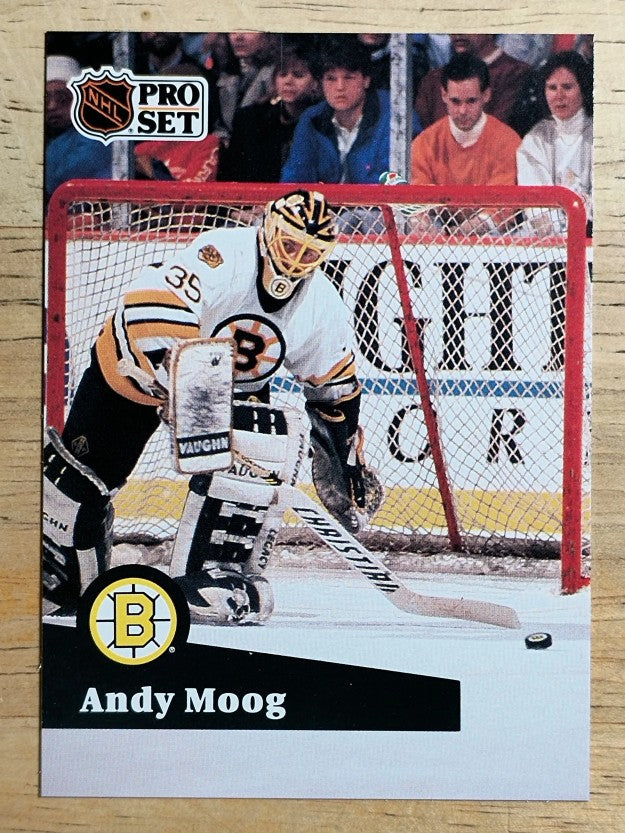 1991-92 Pro Set French #10 Andy Moog