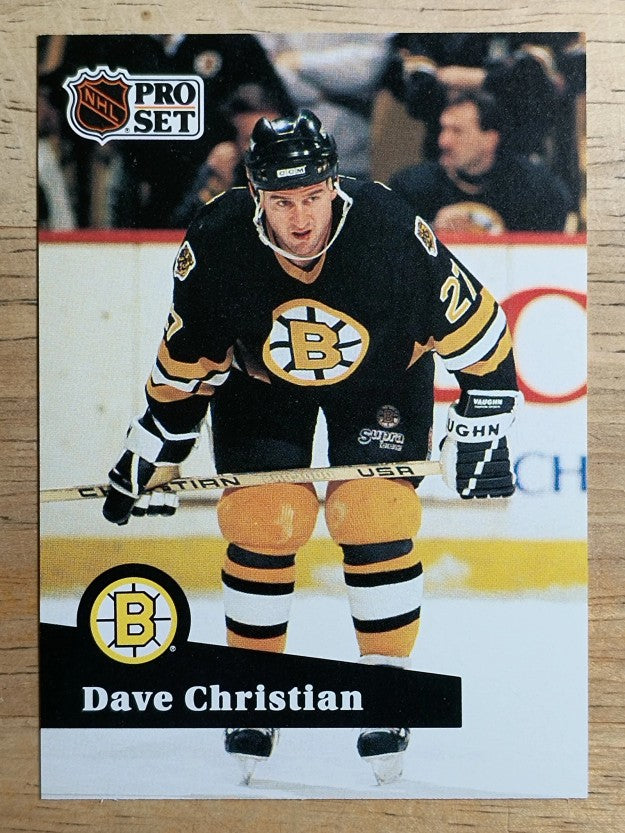 1991-92 Pro Set French #11 Dave Christian