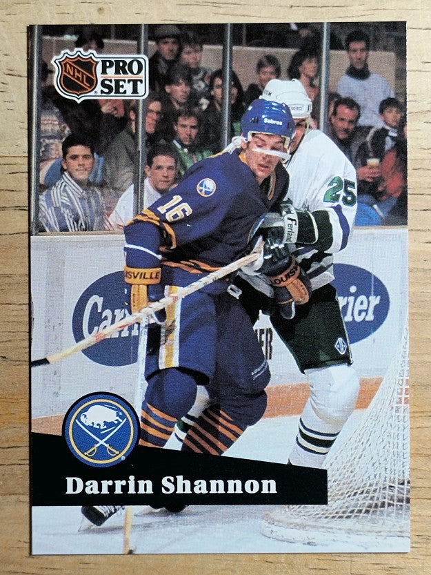 1991-92 Pro Set French #14 Darrin Shannon