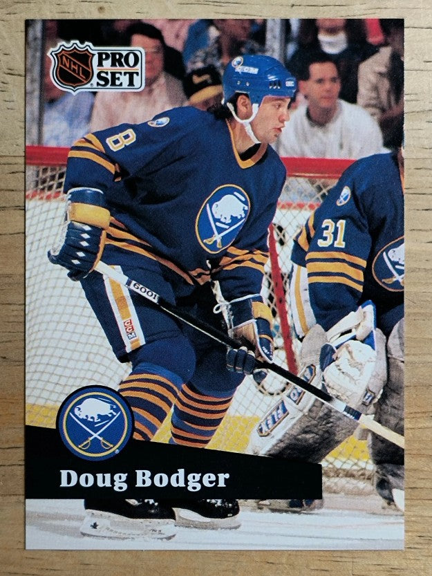 1991-92 Pro Set French #19 Doug Bodger