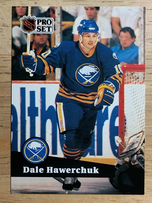 1991-92 Pro Set French #24 Dale Hawerchuk