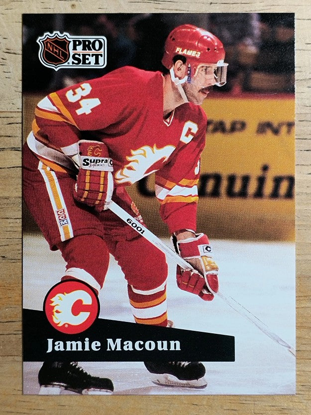 1991-92 Pro Set French #38 Jamie Macoun