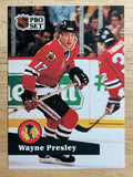 1991-92 Pro Set French #44 Wayne Presley