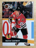 1991-92 Pro Set French #49 Steve Larmer