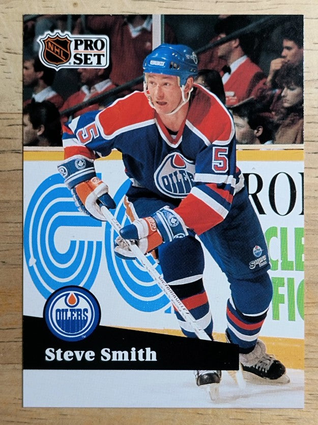 1991-92 Pro Set French #73 Steve Smith