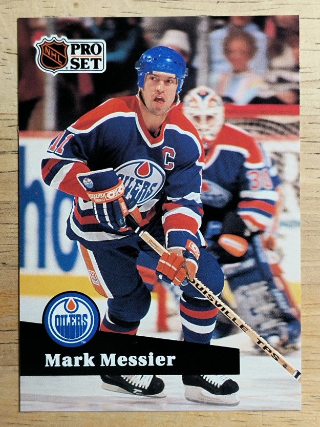1991-92 Pro Set French #74 Mark Messier