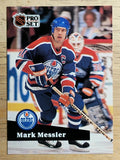 1991-92 Pro Set French #74 Mark Messier