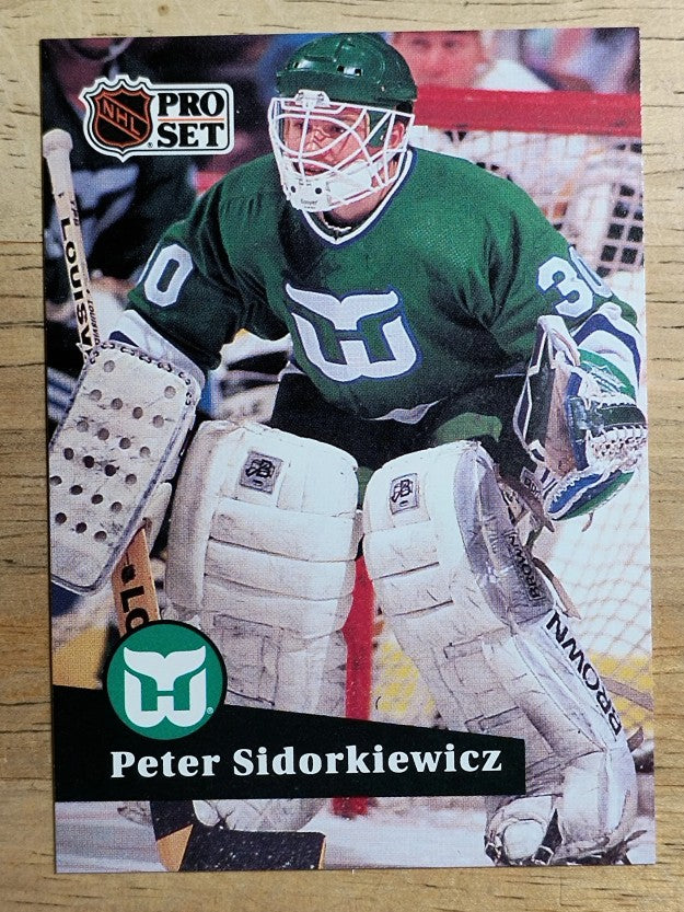 1991-92 Pro Set French #90 Peter Sidorkiewicz