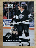 1991-92 Pro Set French #100 Marty McSorley