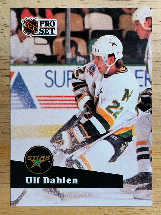1991-92 Pro Set French #106 Ulf Dahlen