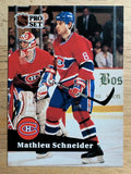 1991-92 Pro Set French #119 Mathieu Schneider