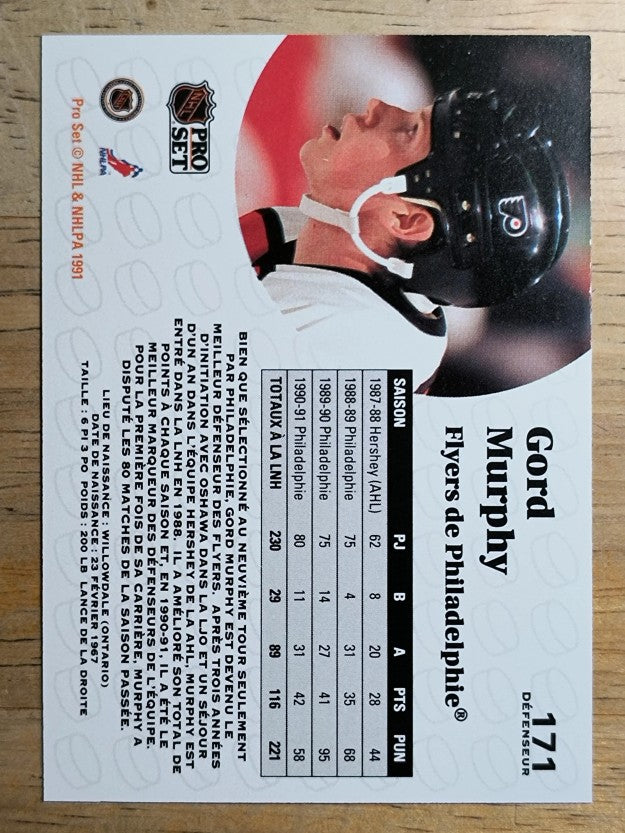 1991-92 Pro Set French #171 Gord Murphy