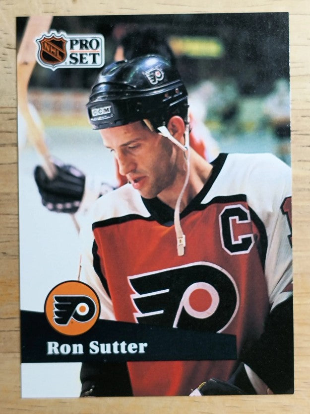1991-92 Pro Set French #178 Ron Sutter