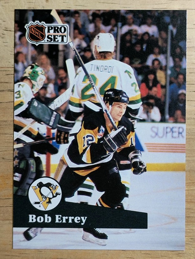 1991-92 Pro Set French #187 Bob Errey