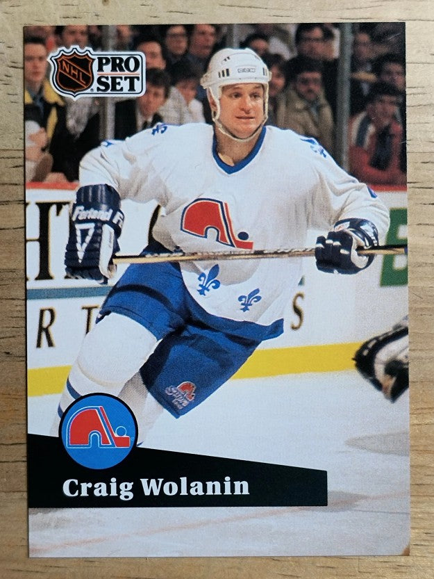 1991-92 Pro Set French #203 Craig Wolanin