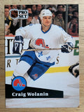 1991-92 Pro Set French #203 Craig Wolanin