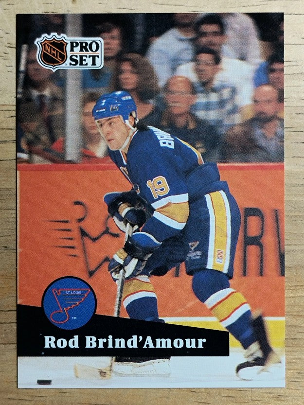 1991-92 Pro Set French #211 Rod Brind'Amour