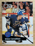 1991-92 Pro Set French #218 Gino Cavallini