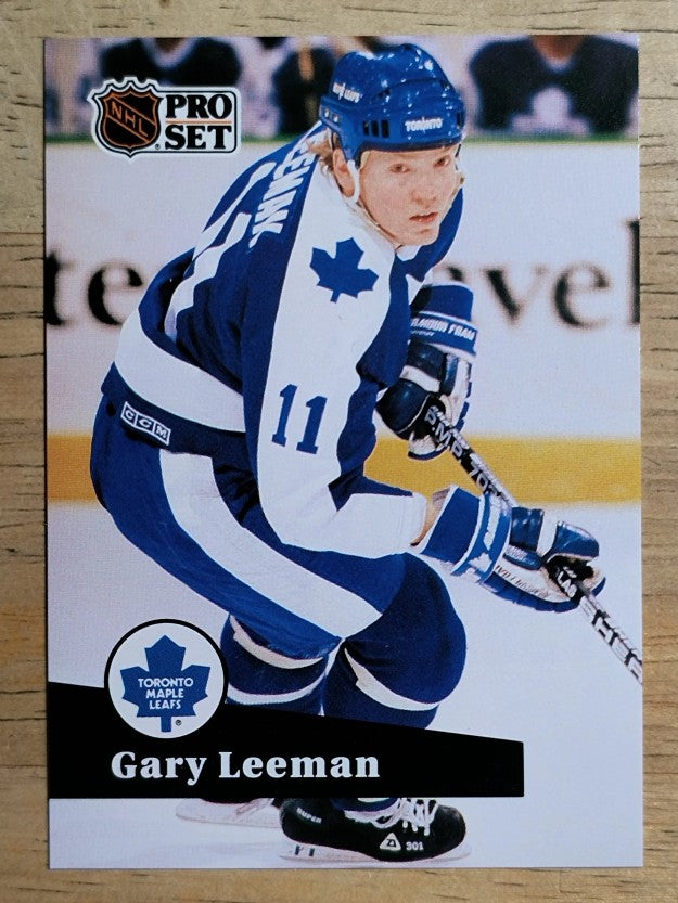 1991-92 Pro Set French #231 Gary Leeman