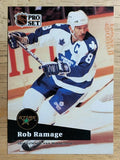 1991-92 Pro Set French #232 Rob Ramage