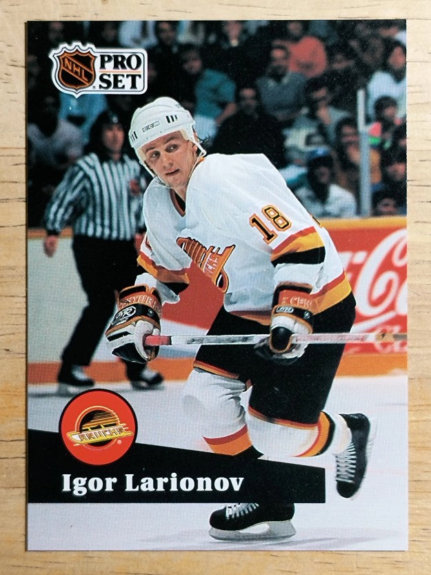 1991-92 Pro Set French #246 Igor Larionov