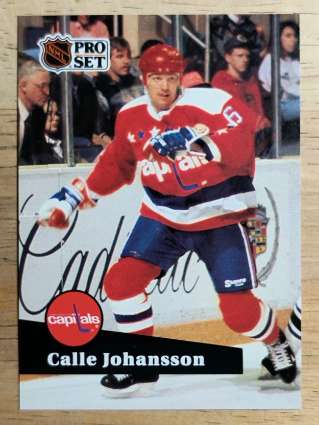 1991-92 Pro Set French #248 Calle Johansson
