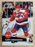 1991-92 Pro Set French #248 Calle Johansson