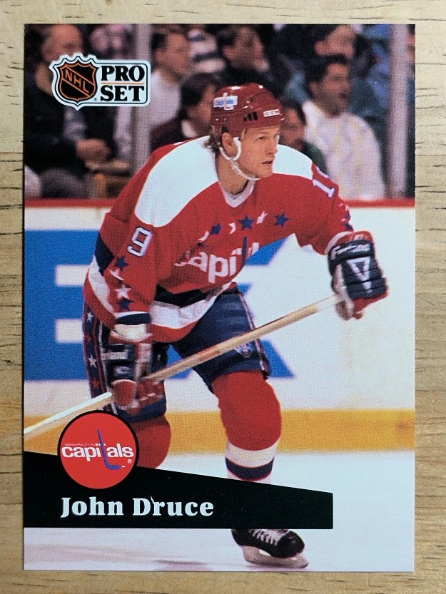 1991-92 Pro Set French #251 John Druce