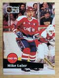 1991-92 Pro Set French #255 Mike Lalor