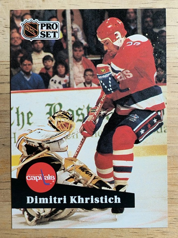 1991-92 Pro Set French #260 Dimitri Khristich