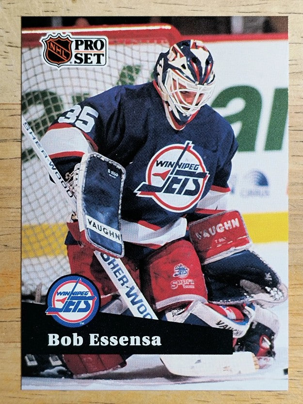 1991-92 Pro Set French #266 Bob Essensa