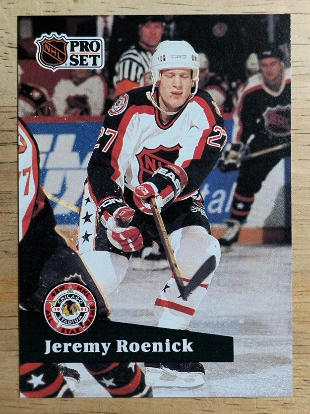 1991-92 Pro Set French #280 Jeremy Roenick AS