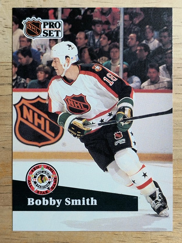 1991-92 Pro Set French #289 Bobby Smith AS
