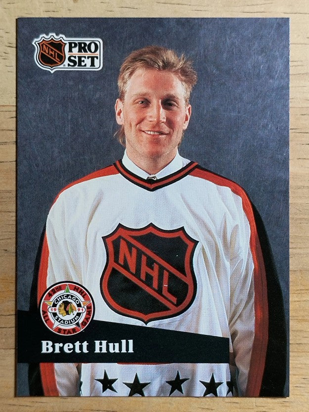 1991-92 Pro Set French #290 Brett Hull AS