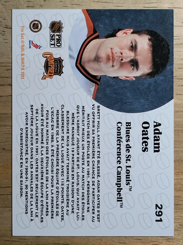 1991-92 Pro Set French #291 Adam Oates AS