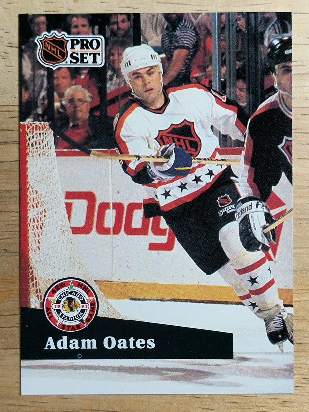 1991-92 Pro Set French #291 Adam Oates AS